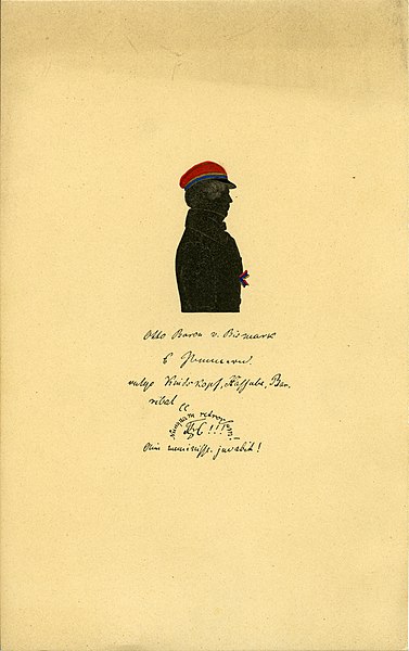 File:Silhouette de Bismarck étudiant (1832).jpg