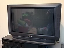 An early (1994) Sony Widescreen Television Sony KV-W2812S.jpg