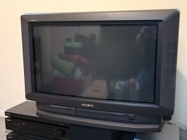 An early (1994) Sony Widescreen Television