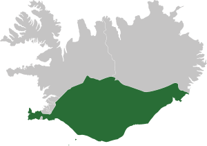 Расположение Южного избирательного округа