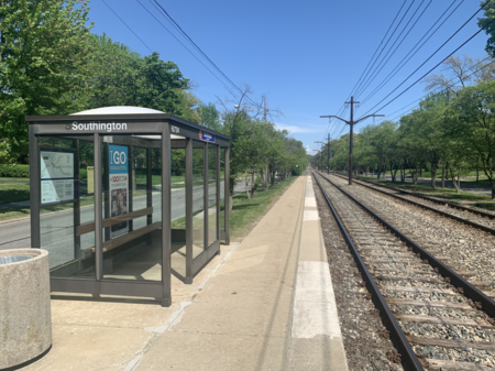 Southington Shaker station