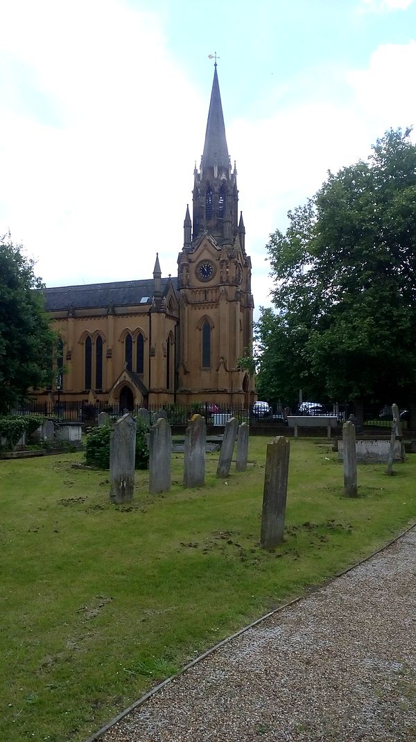 St Margaret's Church, Lee, rebuilt between 1839 and 1841