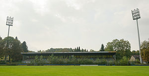 Das Stadion im Herbst 2014