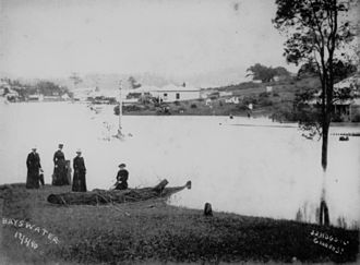 Floods along Bayswater Road, Rosalie, 1890 StateLibQld 1 130791 Floods along Bayswater Road, Rosalie, Brisbane, 1890.jpg