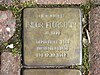 der Stolperstein für Isidor Flörsheim