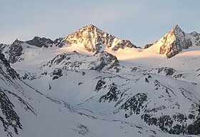 Vue depuis le nord-est.