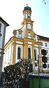 Studien­kirche St. Ursula, Neuburg/ Donau (1699–1701)