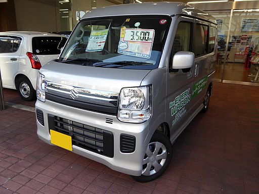 Suzuki EVERY WAGON JP TURBO (DA17W) front