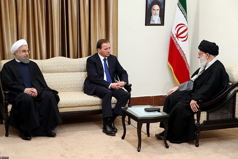 File:Swedish PM Stefan Löfven meeting Iranian Supreme Leader Ali Khamenei 05.jpg