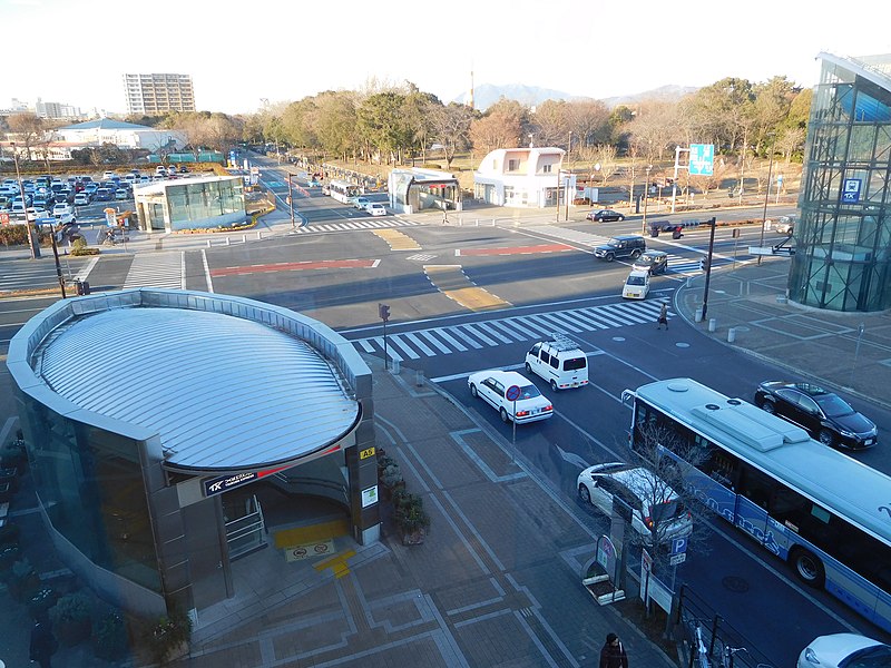 File:TX Tsukuba station exits.jpg