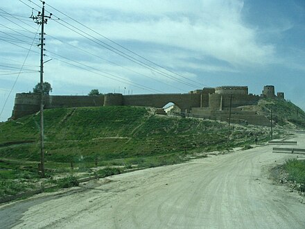 The Tal Afar Citadel, which was partially destroyed in December 2014