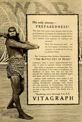 Advertisement for the film The Battle Cry of Peace The Battle Cry of Peace.jpg