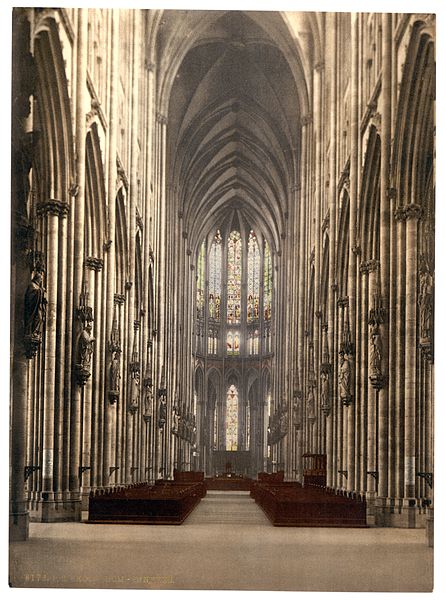 File:The cathedral interior, Cologne, the Rhine, Germany-LCCN2002714085.jpg