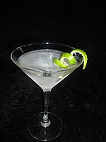 A gin martini with a lime twist The perfect martini.jpg