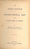 Thomas McIntyre Cooley, The General Principles of Constitutional Law in the United States of America (1st ed, 1880, title page).jpg