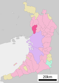 Toyonaka in Osaka Prefecture Ja.svg