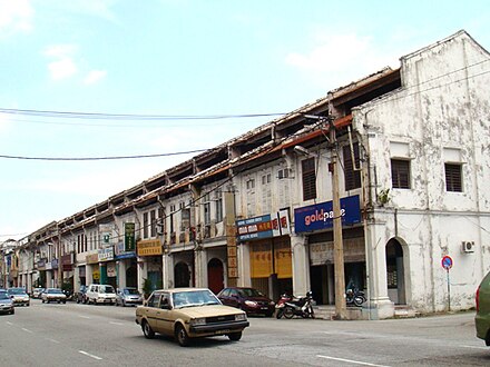 Shophouses in Ipoh