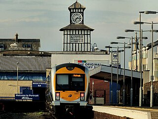 <span class="mw-page-title-main">Portrush railway station</span> Station in County Antrim, Northern Ireland