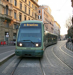 Trams in Rome