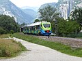 Versione con la nuova livrea di Trentino Trasporti