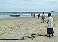 * Nomination Fishermen in Trinquemalay, Sri Lanka.--Pierre André Leclercq 16:59, 19 February 2023 (UTC) * Promotion  Support Good quality. --Cayambe 16:48, 23 February 2023 (UTC)