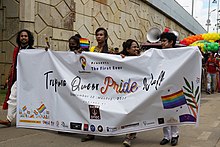 Tripura Queer Pride Walk in 1st Pride Festival in Tripura Tripura Queer Pride Walk.jpg