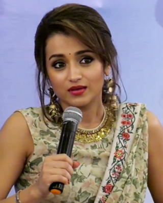 <span class="mw-page-title-main">Trisha (actress)</span> Indian actress