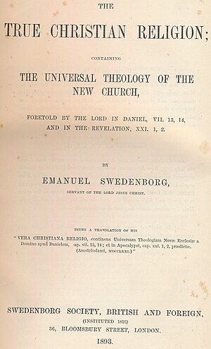 Emanuel Swedenborg: Leben, Theosophische Lehre, Wirkung