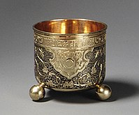 Russisk tumbler, 1854