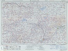 Map including Datong (labeled as 大同 TA-T'UNG (walled)) (AMS, 1963)