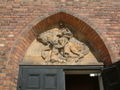 Kościół św. Marcina - tympanon nad wejściem (St. Martins church - a detail)