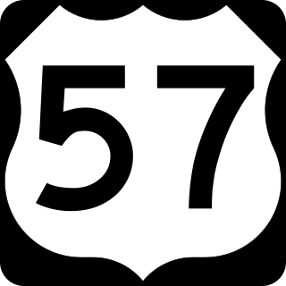 <span class="mw-page-title-main">U.S. Route 57</span> Highway in the United States