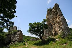 The ruins of the Usharma fortress