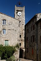 Vue de la route d'Uzès