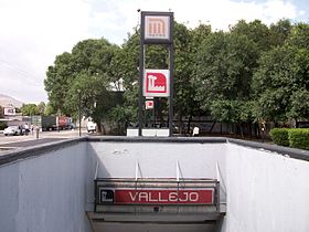 Entrada da estação.