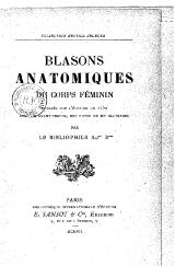 Van Bever - Blasons anatomiques du corps féminin, 1907.djvu