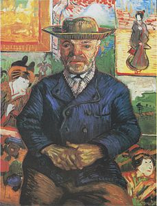 Vincent van Gogh, Portrait du Père Tanguy (1887), Paris, Musée Rodin.