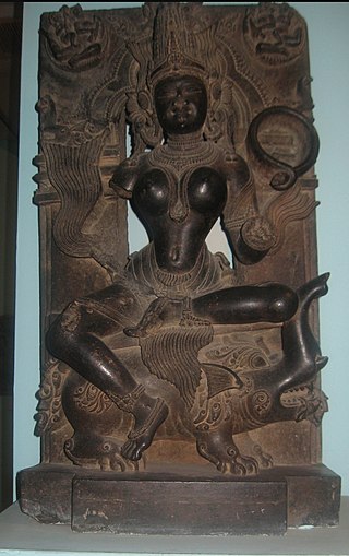 <span class="mw-page-title-main">Varuni</span> Goddesses associated with Hindu god Varuna