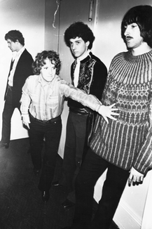 The Velvet Underground 1968: Lou Reed, Maureen Tucker, Doug Yule, Sterling Morrison (de la stânga)