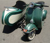 Sidecar on Vespa scooter Vespa sidecar.png