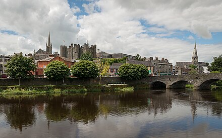 Enniscorthy seen from Shannon Quay