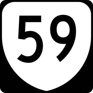 <span class="mw-page-title-main">Virginia State Route 59</span> State highway in Charlotte County, Virginia, US