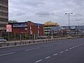 Trading units on the east side of the A5 going towards Staples Corner