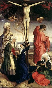 The Crucifixion (c. 1425–1430), Gemäldegalerie, Berlin.