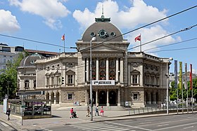 Das Volkstheater Wien (eröffnet 1889)