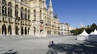 Rathausplatz, Vienna square in Vienna