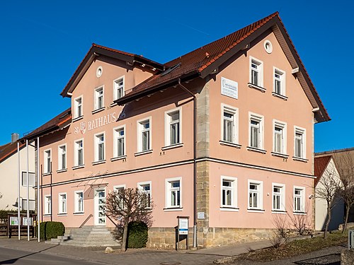 Rathaus in Wiesenthau, Oberfranken