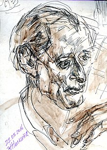 Портрет Уильяма Брумфилда работы Зои Викторовны Жилкиной (2016)