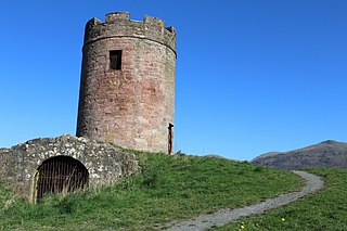 Auchinbaird Windmill Windmill in Clackmannanshire, Scotland, UK