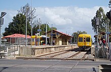 Northbound view in October 2005 Woodville station.jpg